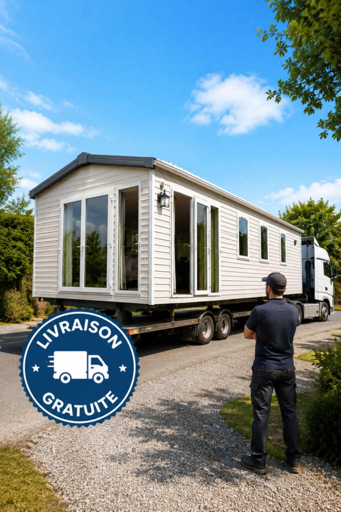 Mobil-home d'occasion avec livraison gratuite